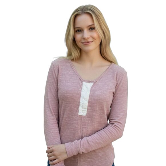 Aritzia Wilfred Free Henley Top - Picture 6 of 6